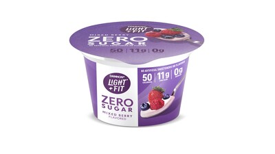 Dannon® Light + Fit® Unveils a Fierce New Campaign, A Fresh New Look and A New Zero Sugar* Innovation That Doesn't Compromise on Taste