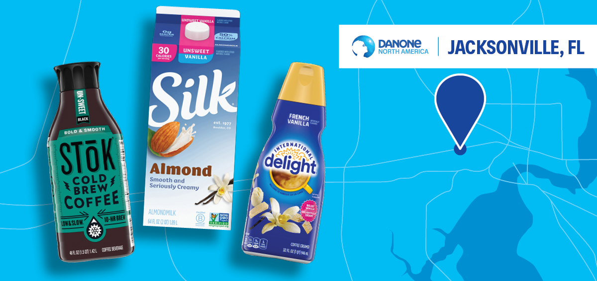  Danone Announces Opening of New $65 Million Production Line in Jacksonville, Florida