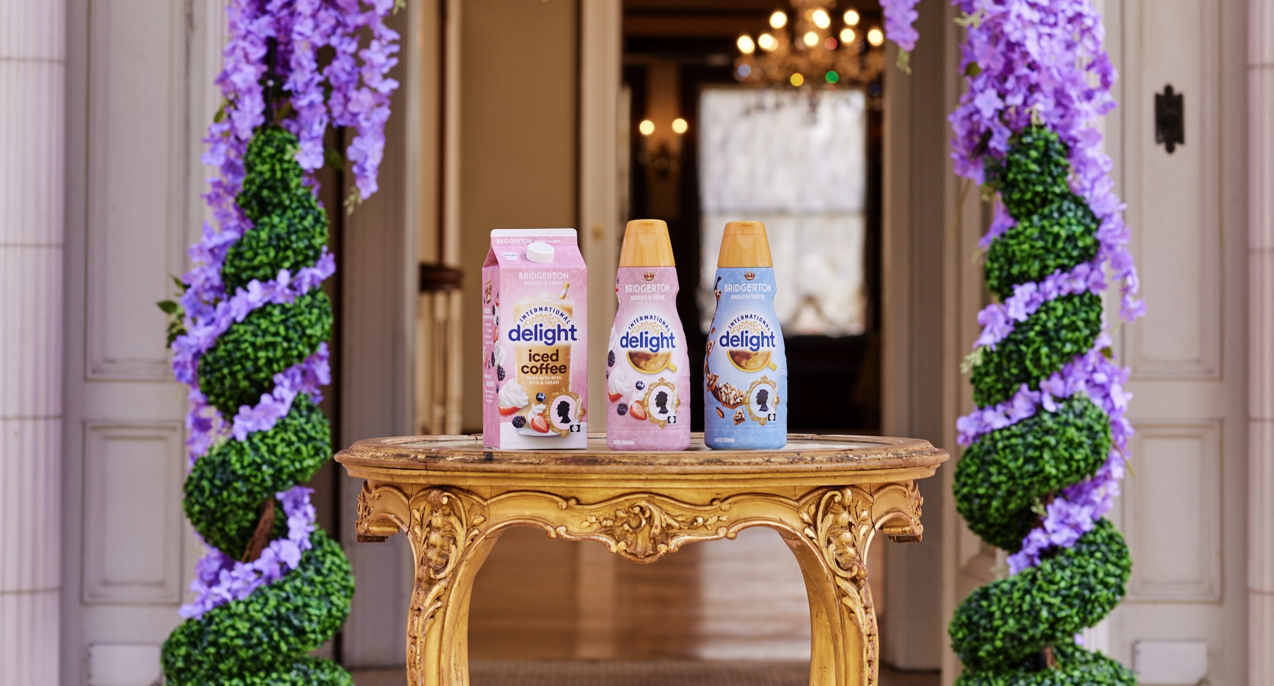 INTERNATIONAL DELIGHT® DEBUTS ITS DIAMOND OF THE SEASON: NEW LIMITED EDITION BRIDGERTON CREAMERS AND ICED COFFEE